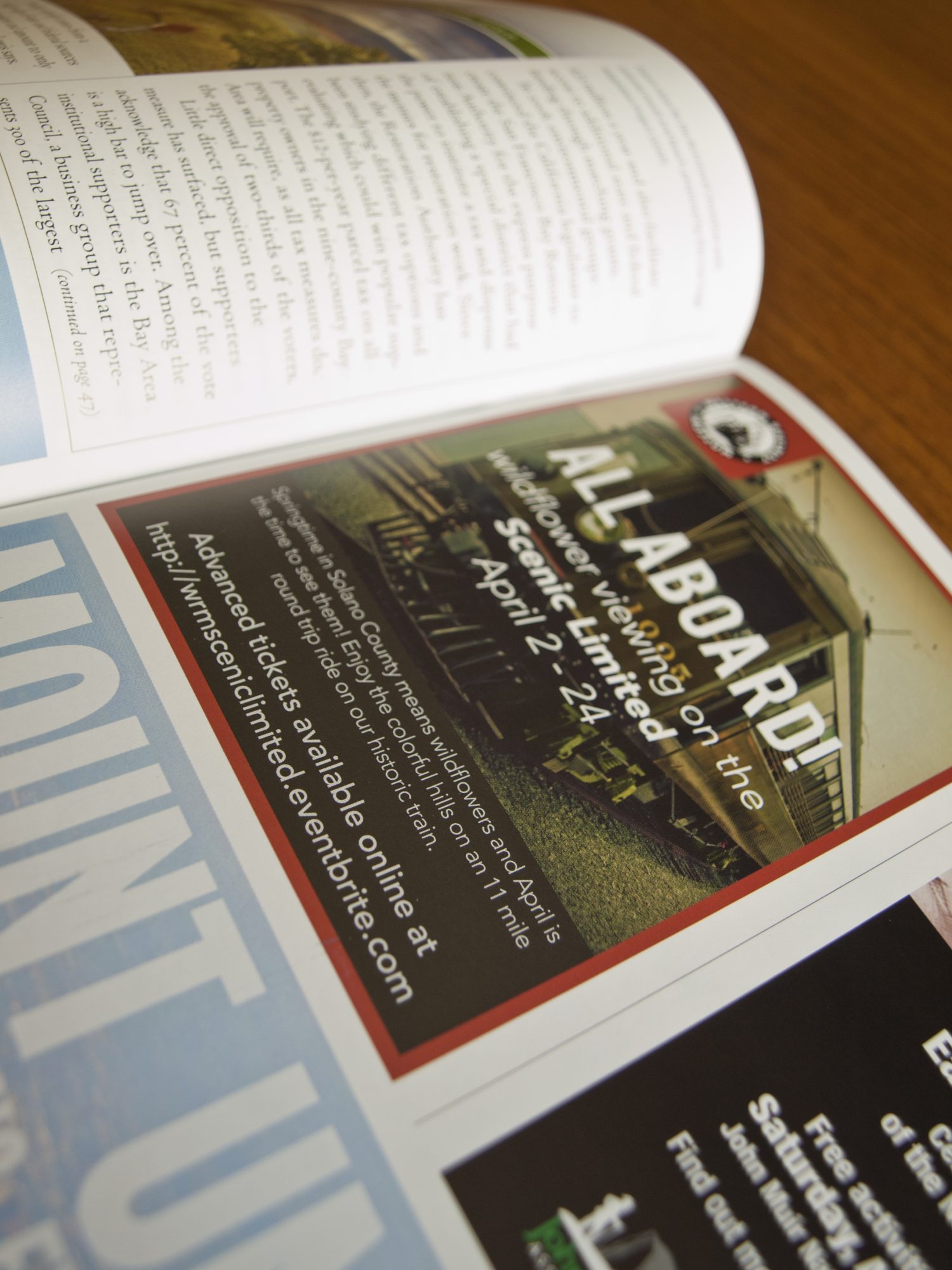 Bay Nature: Western Railway Museum Ad