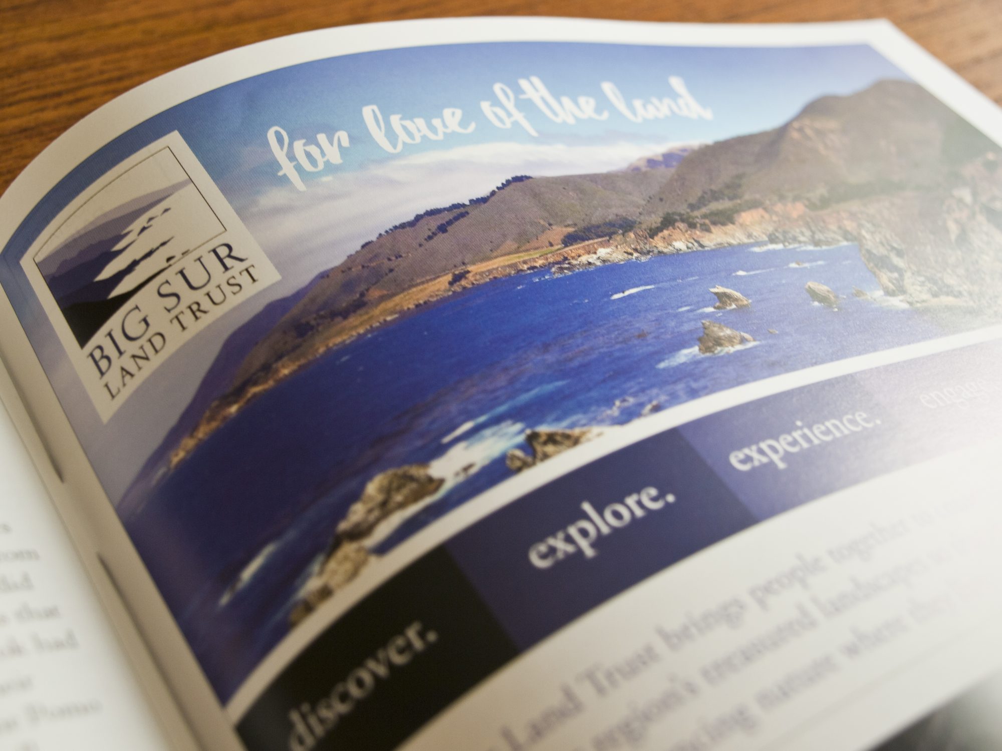 Bay Nature: Big Sur Land Trust Ad