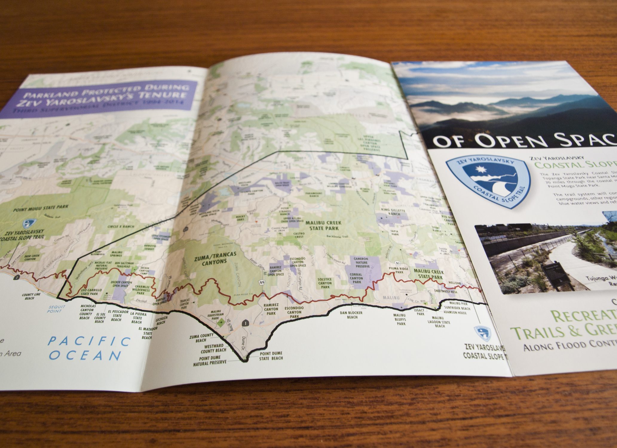 Zev Yaroslavsky Coastal Slope Trail: Brochure