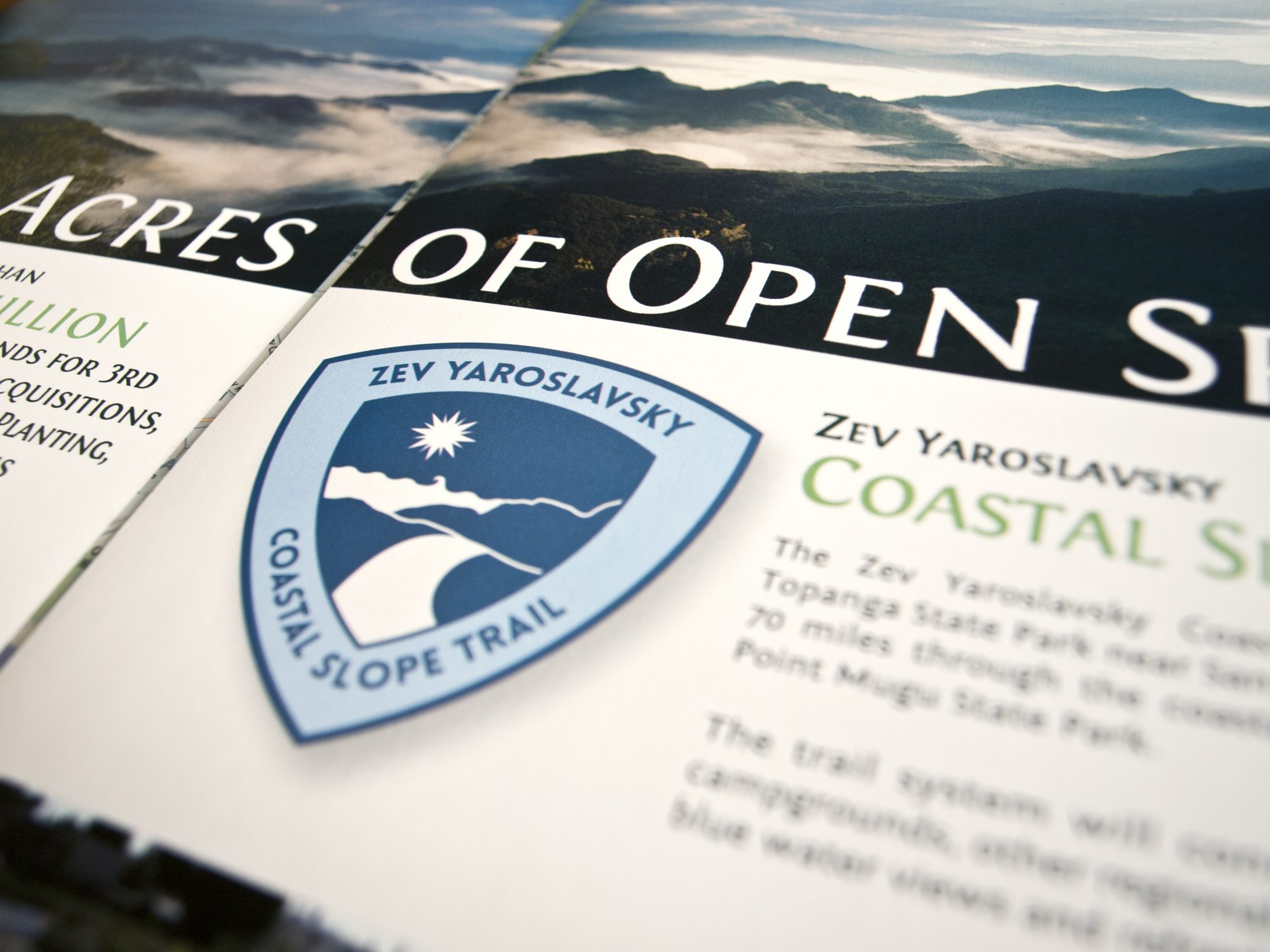 Zev Yaroslavsky Coastal Slope Trail: Brochure