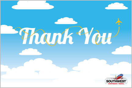 Southwest Airlines: Greeting Cards (Thank You)