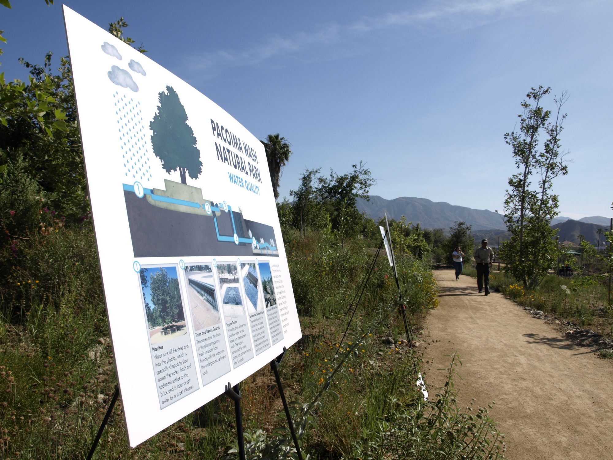 Pacoima Wash Natural Park: Water Quality Board